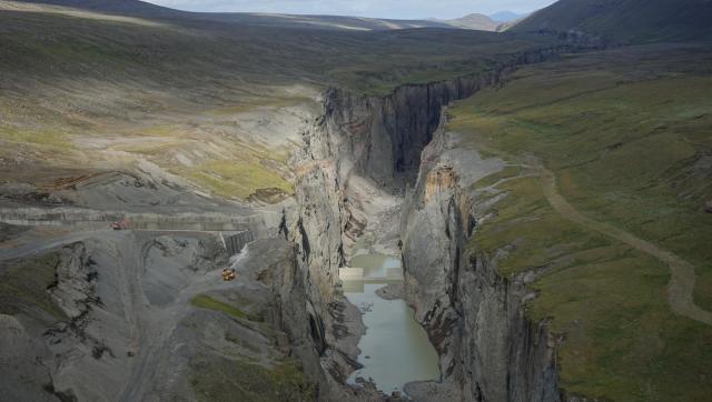 Hydroelektrárna Kárahnjúkar, Island, foto: Julia Martin