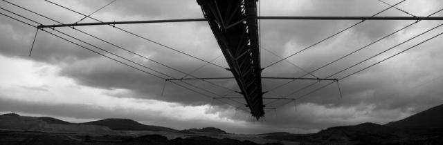 Josef Koudelka:Region of the Black Triangle (Ore Mountains),1993, Radovesická výsypka, zakladač