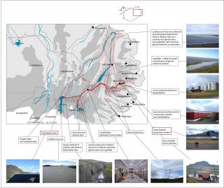 Julia Martin, Kárahnjúkar–Reyðarfjörður–Héraðsflói. Documentation of field study, 2014.