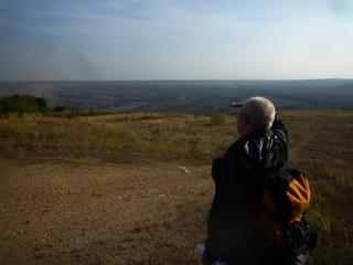 Miloš Šejn, from Jezeří to ČSA open pit, photo FOS