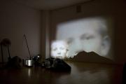 Miloš Šejn and Handa Gote: Harvesting, Raking in Sounds and Composting Pictures, 2009, photo: Archive of the artist