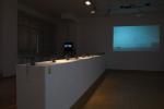 zleva|left: Robert Vlasák, Pásové dopravníky | Conveyer Belt, 2016, Iselin Linstad Hauge, Sojourn, 2016, v pozadí Julia Martin, Exchange 1 – 5, 2013, Galerie Ex Post