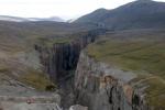 Dry river canyon behind Kárahnjúkar dam, Iceland, August 2015. Photo: Diana Winklerová, 2015.